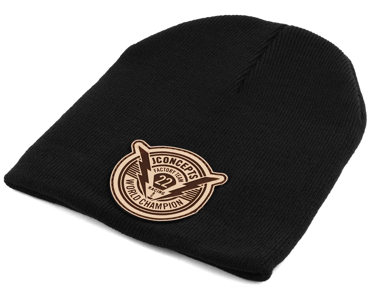 JConcepts "Forward Pursuit" 2022 Beanie (Black) (One Size Fits Most) (JCO2976B)