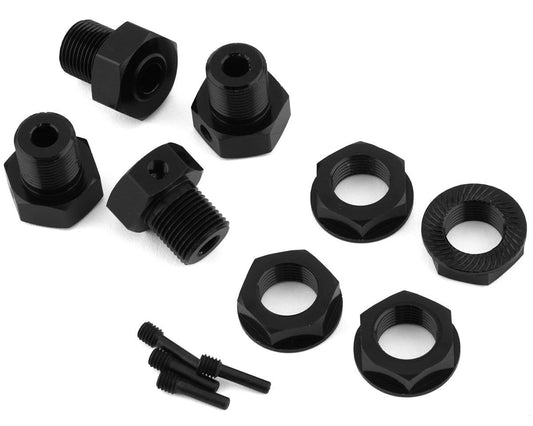 JConcepts Losi LMT Aluminum 17mm Hex Kit (Grey) (4) (JCO2981)