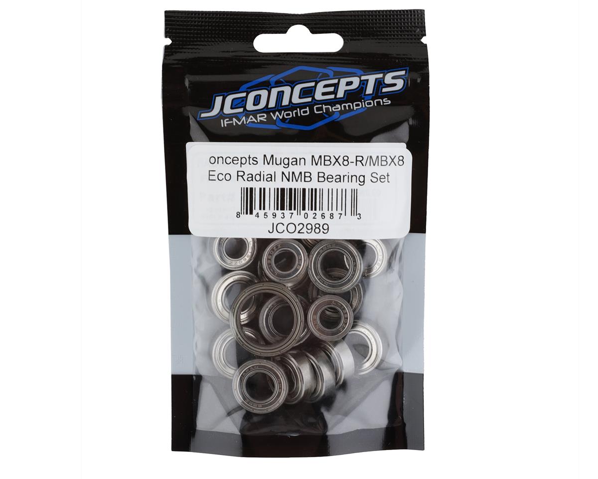 JConcepts Mugen MBX8-R/MBX8 Eco Radial NMB Bearing Set (26) (JCO2989)