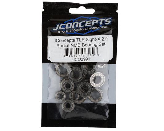 JConcepts TLR 8ight-X 2.0 Radial NMB Bearing Set (22) (JCO2991)