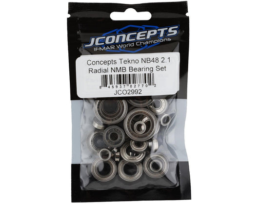 JConcepts Tekno NB48 2.1 Radial NMB Bearing Set (32) (JCO2992)