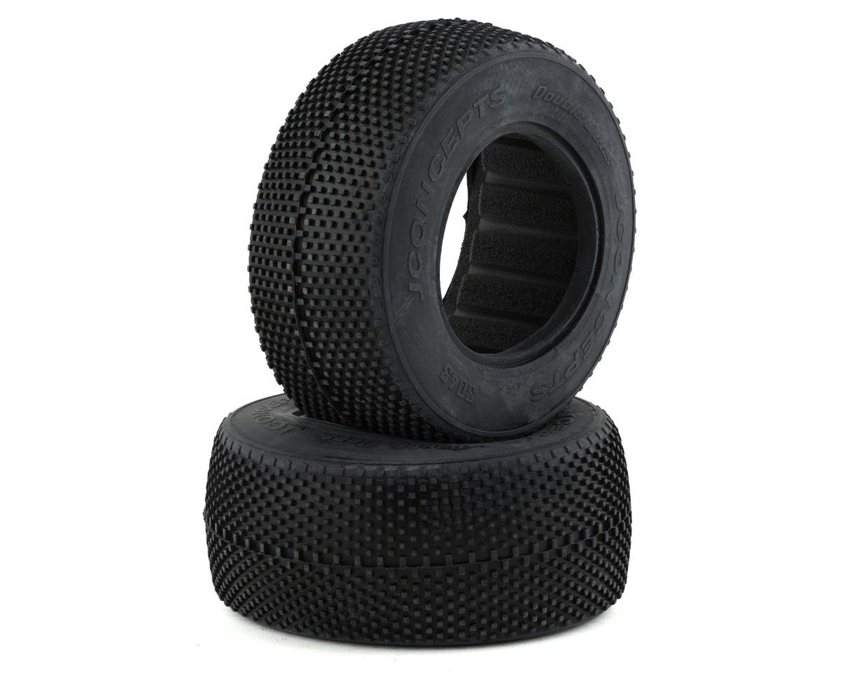 JConcepts Double Dee's Short Course Tires (2) (Green) (JCO3043-02)