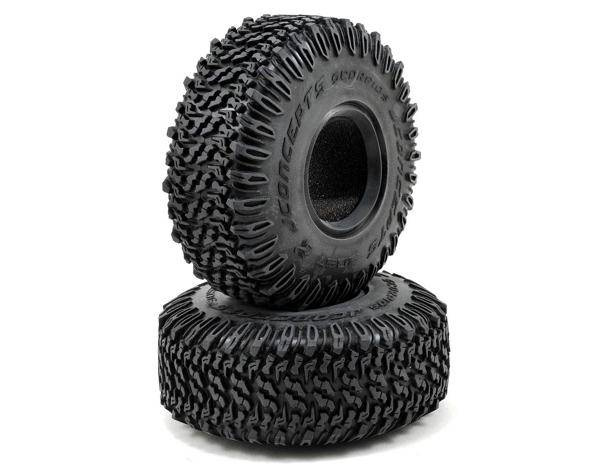 JConcepts Scorpios 1.9" All Terrain Tires (2) (Green) (JCO3057-02)
