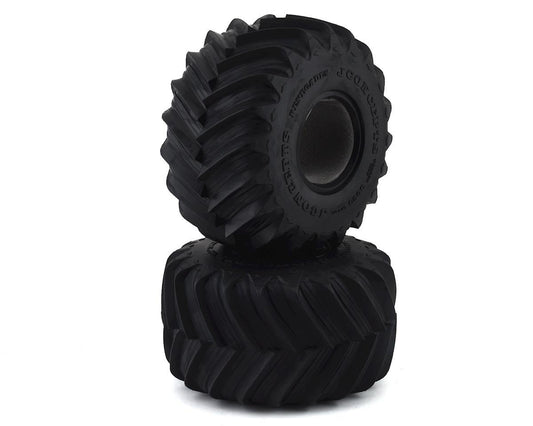 JConcepts Renegades Jr 2.2" Monster Truck Tire (2) (Gold) (JCO3063-05)