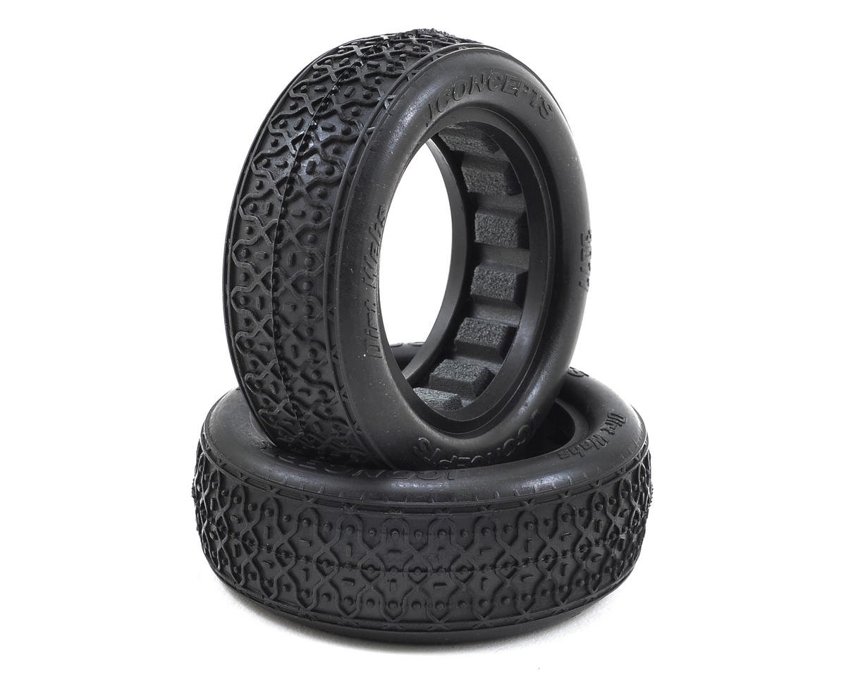JConcepts Dirt Webs 2.2" 2WD Front Buggy Tires (2) (Blue) (JCO3077-01)