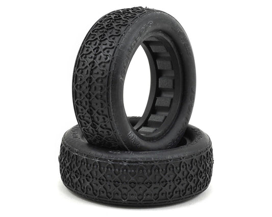 JConcepts Dirt Webs 2.2" 1/10 2WD Front Buggy Tires w/Dirt Tech Inserts (2) (Gold) (JCO3077-05)