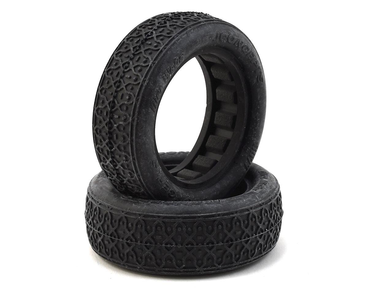 JConcepts Dirt Webs 2.2" 2WD Front Buggy Tires (2) (Silver) (JCO3077-06)