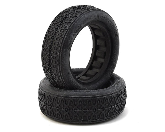 JConcepts Dirt Webs 2.2" 2WD Front Buggy Tires (2) (Silver) (JCO3077-06)
