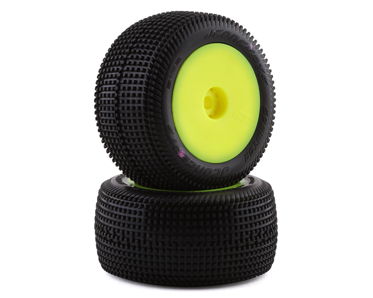 JConcepts Mini-T 2.0 Sprinter Pre-Mounted Rear Tires (Yellow) (2) (Pink) (JCO3102-201091)