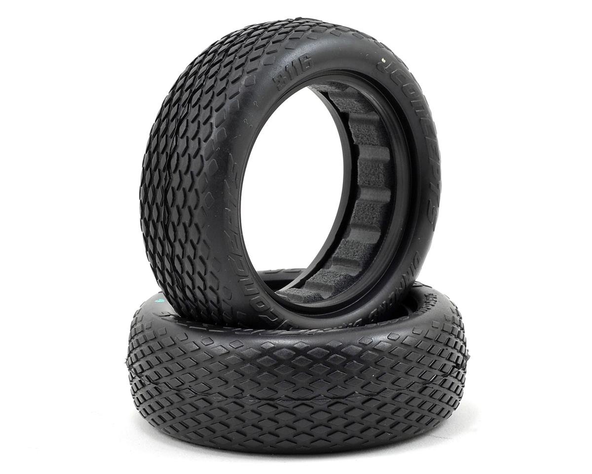 JConcepts Diamond Bars 2.2" 2WD Front Buggy Tires (2) (Red) (JCO3116-08)