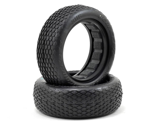 JConcepts Diamond Bars 2.2" 2WD Front Buggy Tires (2) (Red) (JCO3116-08)