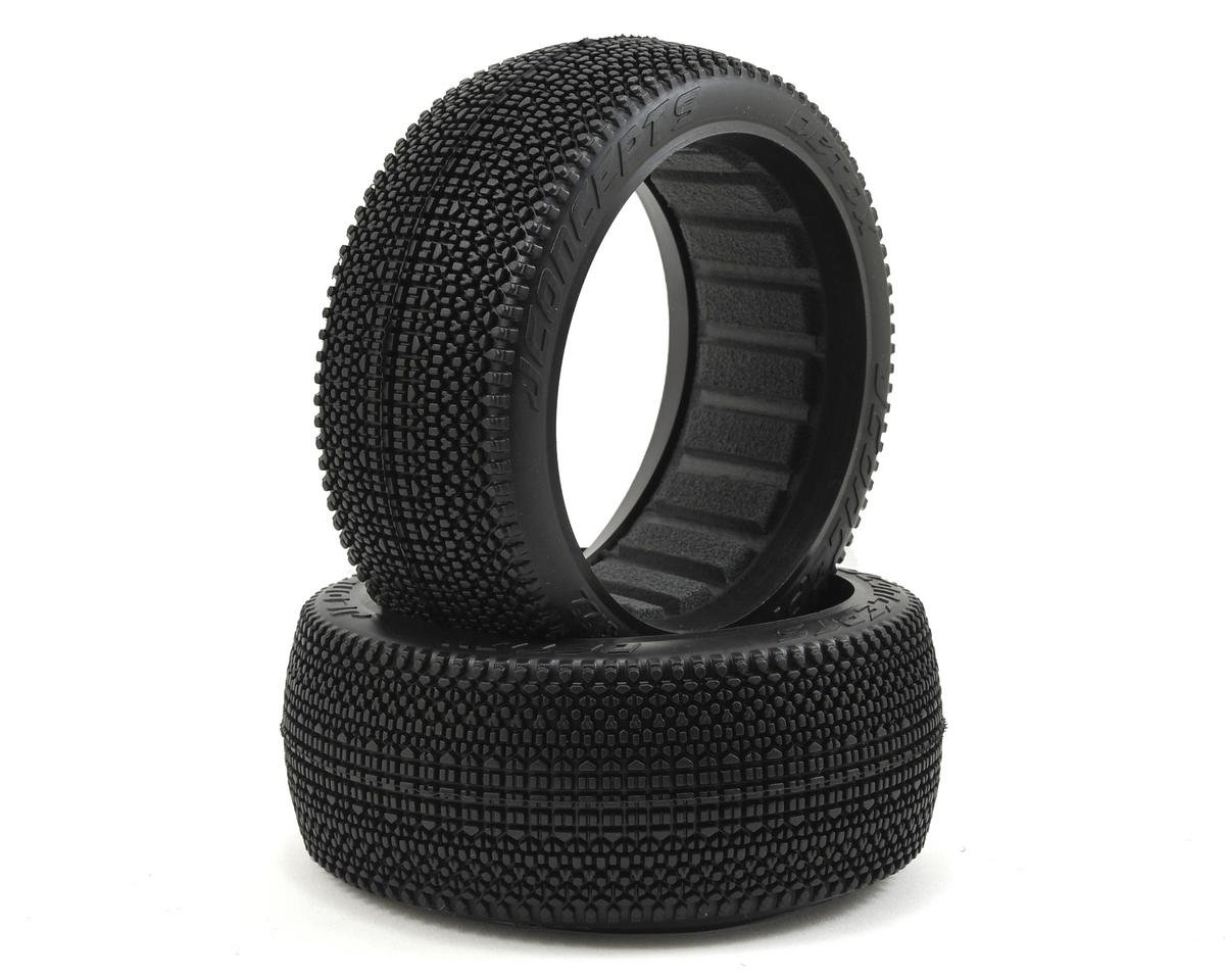 JConcepts Detox 1/8 Buggy Tires (2) (Green) (JCO3122-02)