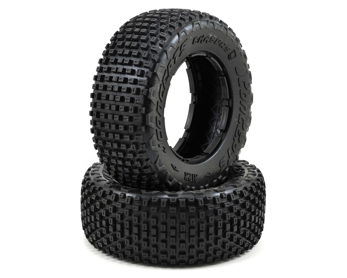 JConcepts Chasers 1/5 Scale Off-Road Truck Tires (2) (No Foam) (Yellow) (JCO3123-00)