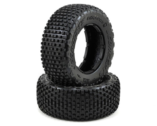 JConcepts Chasers 1/5 Scale Off-Road Truck Tires (2) (No Foam) (Yellow) (JCO3123-00)