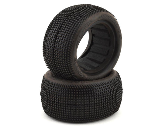 JConcepts Sprinter 2.2" Rear Buggy Dirt Oval Tires (2) (Green) (JCO3133-02)