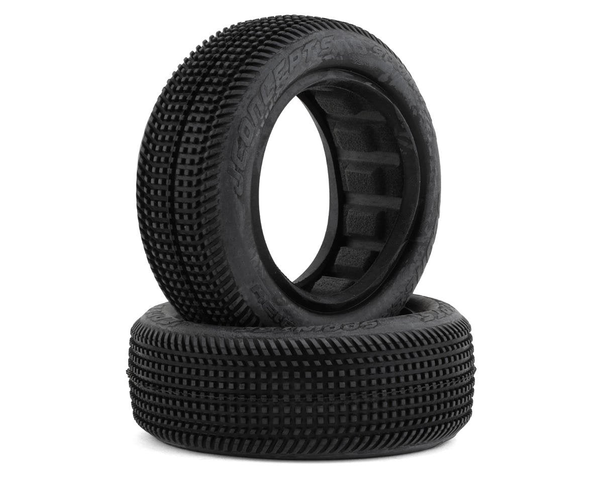 JConcepts Sprinter 2.2" 2WD Front Buggy Dirt Oval Tires (2) (Aqua A2) (JCO3134-03)