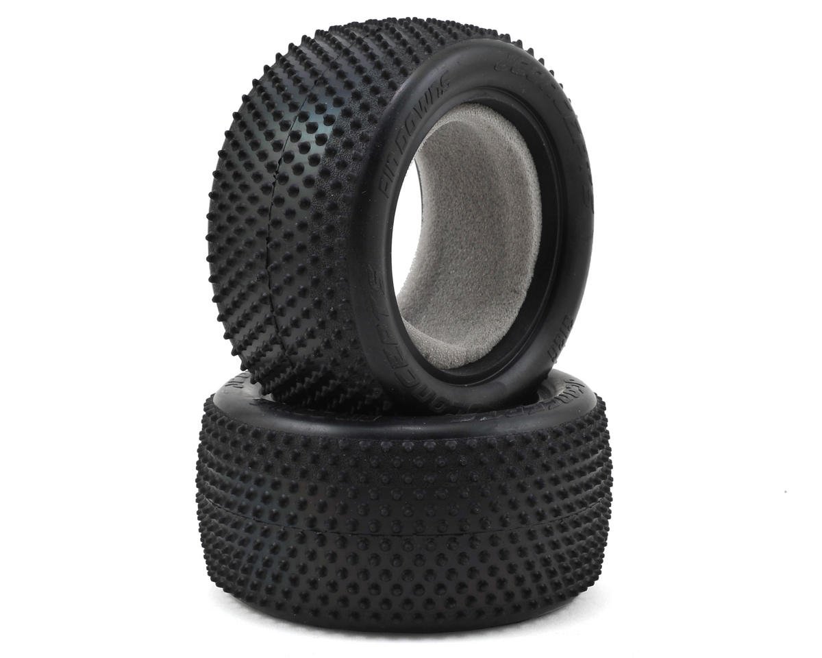 JConcepts Pin Downs 2.2" Rear Buggy Carpet Tires (2) (Pink) (JCO3136-010)