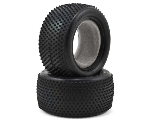 JConcepts Pin Downs 2.2" Rear Buggy Carpet Tires (2) (Pink) (JCO3136-010)