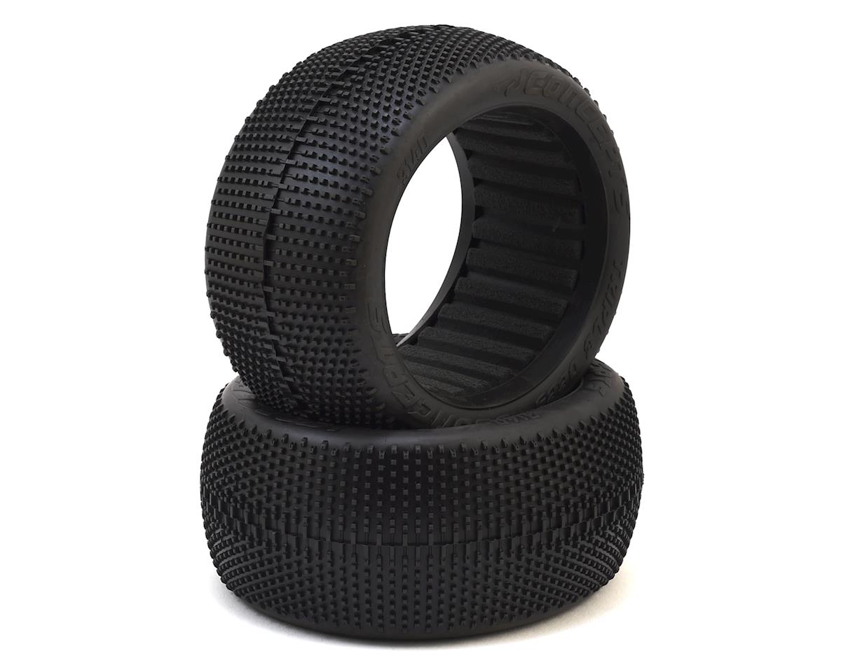 JConcepts Triple Dees 4.0" 1/8th Truggy Tires (2) (Green) (JCO3140-02)