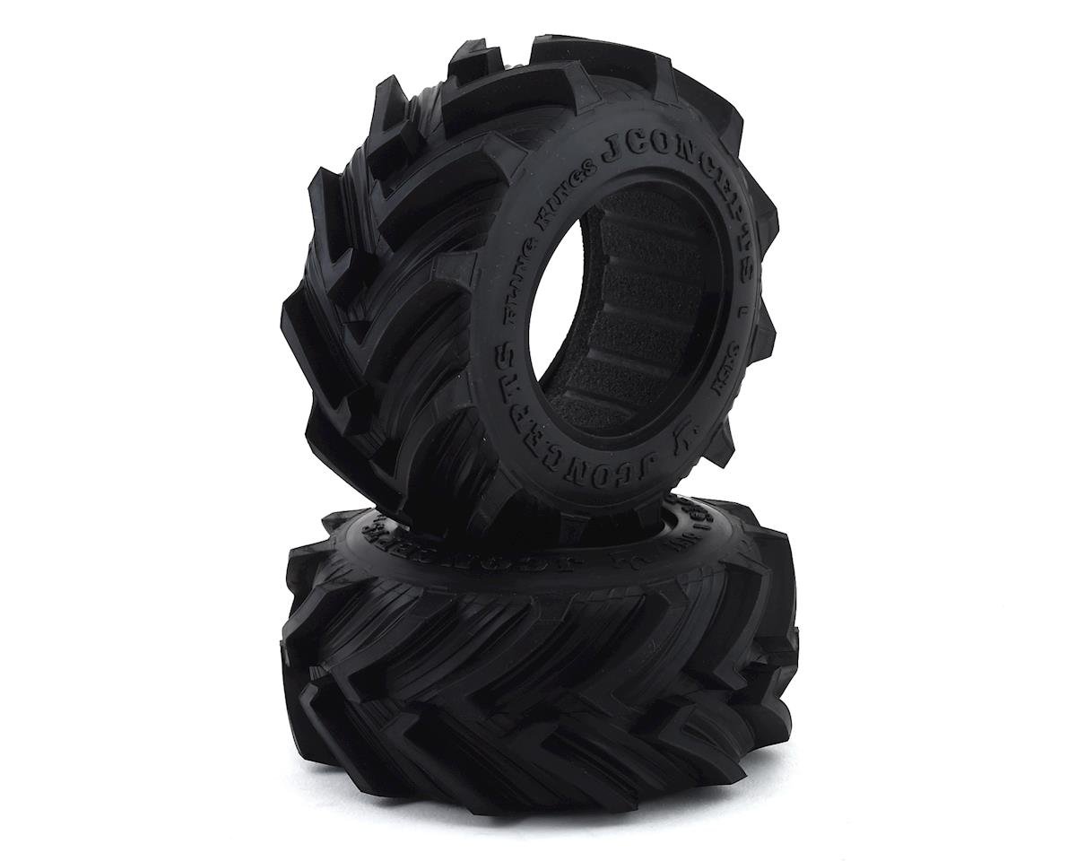 JConcepts Fling King Short Course Tires (2) (Green) (JCO3151-02)