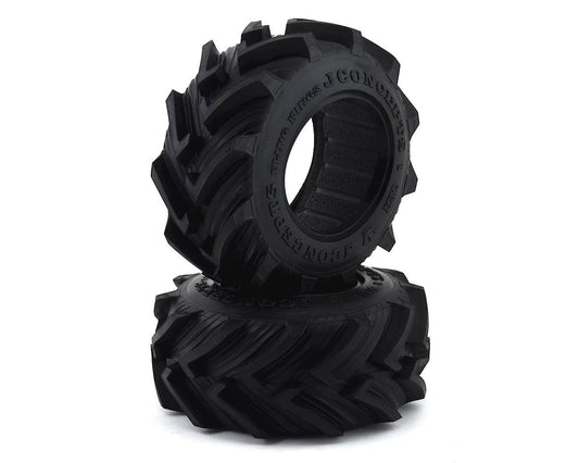 JConcepts Fling King Short Course Tires (2) (Green) (JCO3151-02)