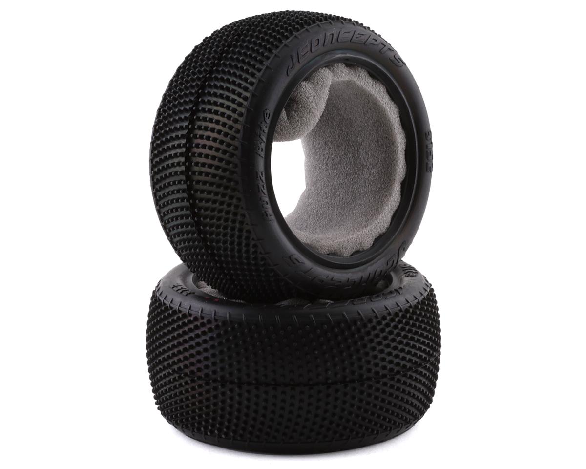 JConcepts Fuzz Bite LP 2.2" Rear Buggy Carpet Tires (2) (Pink) (JCO3152-010)