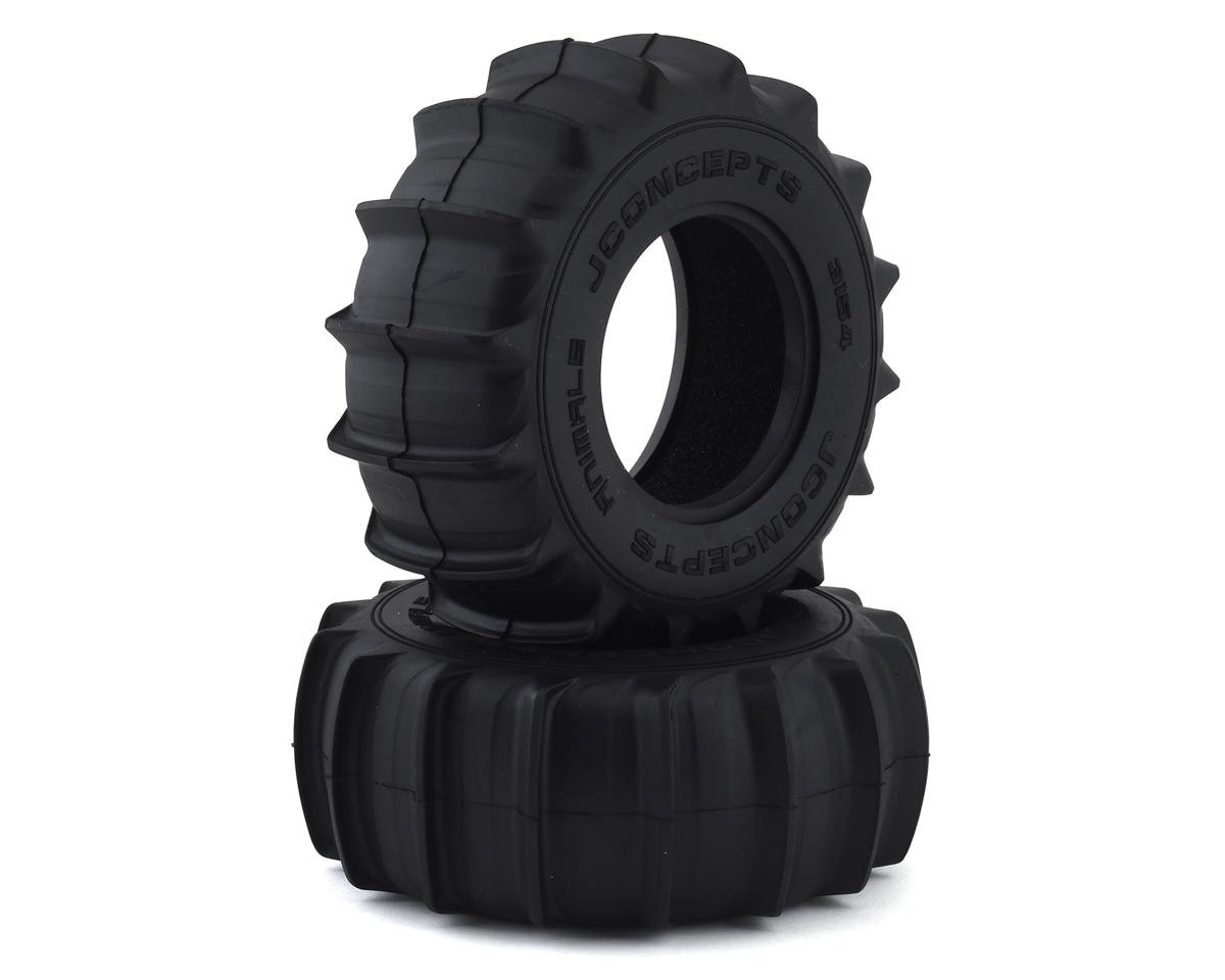 JConcepts Animal Short Course Tires (2) (Yellow) (JCO3154-00)