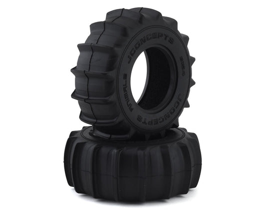 JConcepts Animal Short Course Tires (2) (Yellow) (JCO3154-00)
