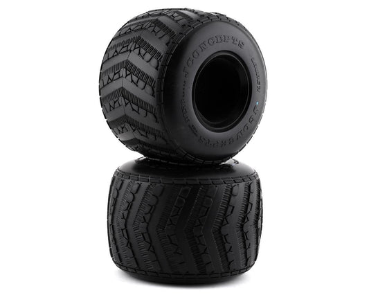 JConcepts Launch 2.6" Monster Truck Tires (2) (Blue) (JCO3158-01)