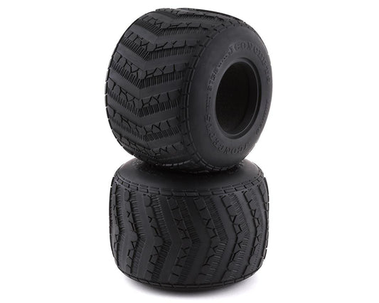 JConcepts Launch 2.6" Monster Truck Tires (2) (Gold) (JCO3158-05)