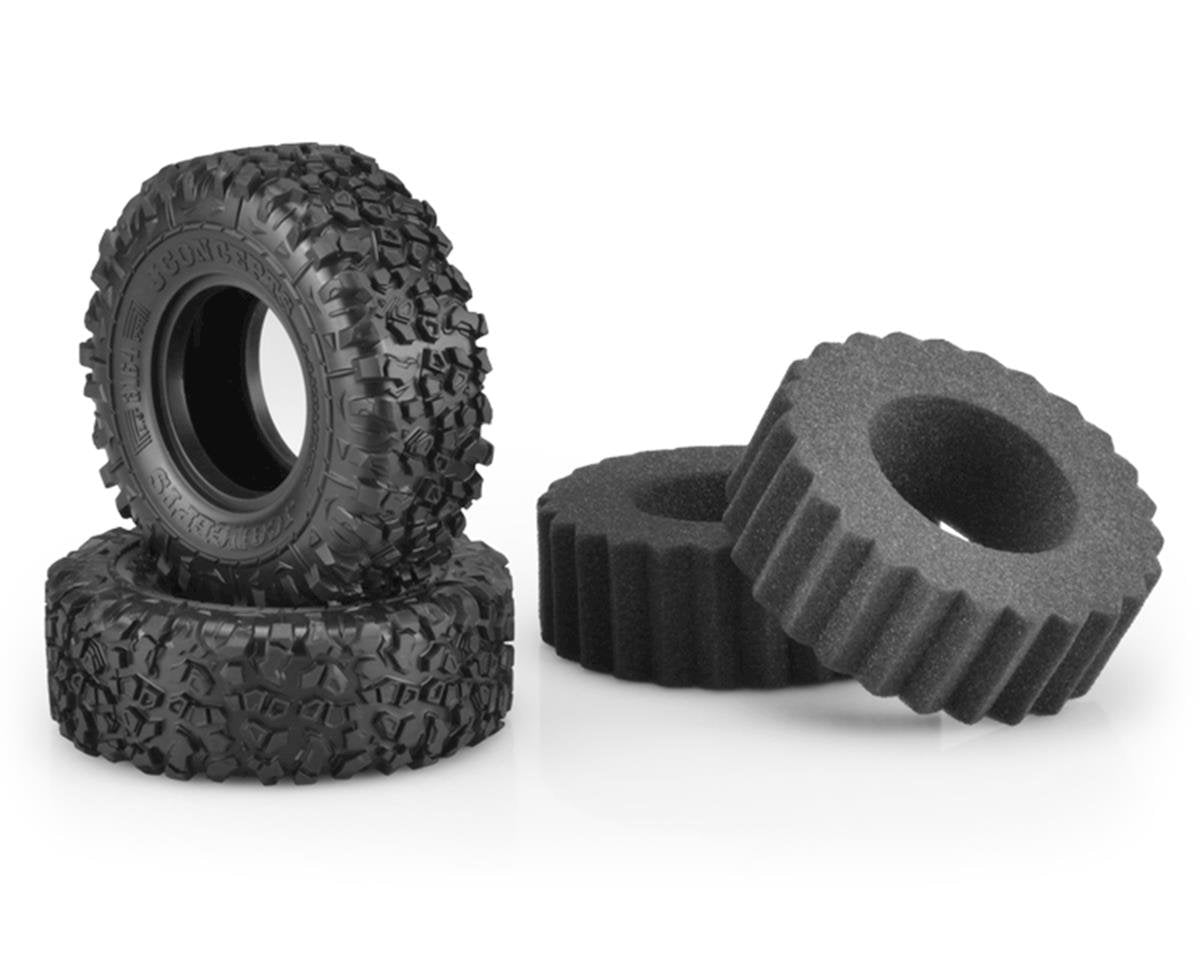 JConcepts Landmines Scale Country Class 1 1.9" Crawler Tires (2) (Green) (JCO3164-02)