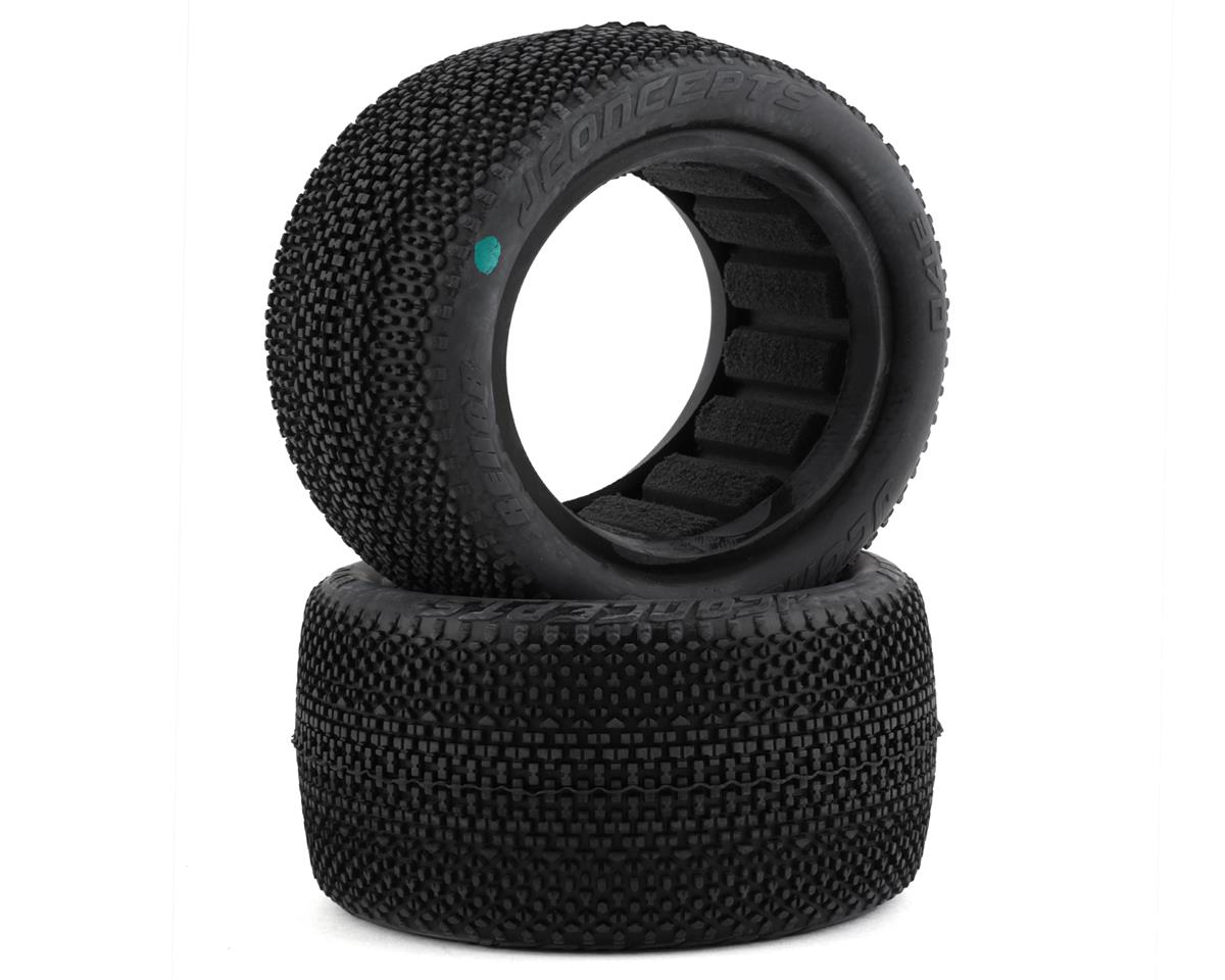 JConcepts ReHab 2.2" Rear Buggy Tires (2) (Green) (JCO3170-02)