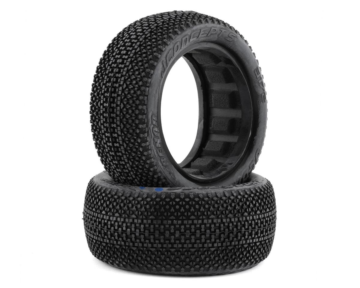 JConcepts ReHab 2.2" Front 4WD Buggy Tires (2) (Aqua A2) (JCO3172-03)