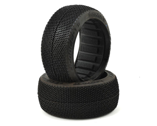 JConcepts Teazers 1/8th Buggy Tires (2) (Green) (JCO3173-02)