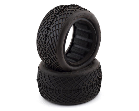 JConcepts Ellipse 2.2" Rear 1/10 Buggy Tires (2) (Green) (JCO3196-02)