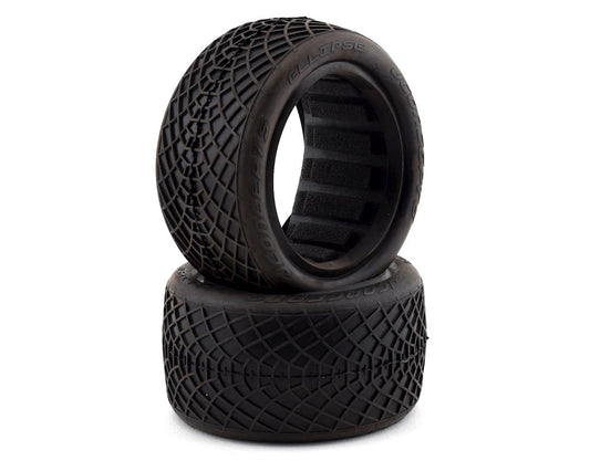 JConcepts Ellipse 2.2" Rear 1/10 Buggy Tires (2) (Black) (JCO3196-07)