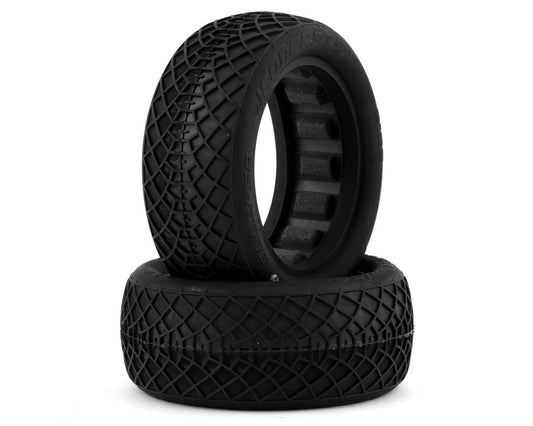 JConcepts Ellipse 2.2" 4WD Front Buggy Tires (2) (Silver) (JCO3198-06)