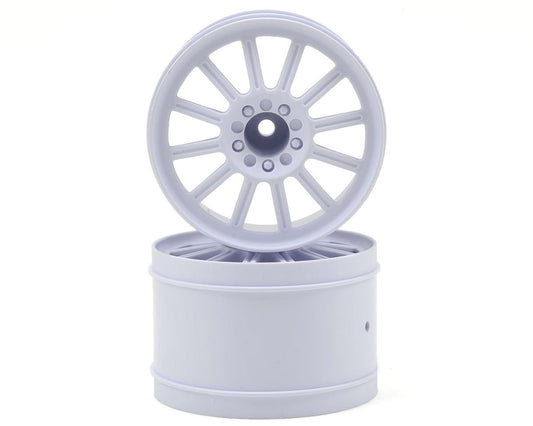 JConcepts 12mm Hex Rulux 2.8" Front Wheel (2) (White) (JCO3340)