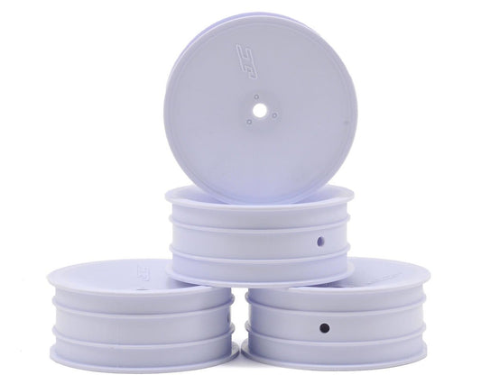 JConcepts 12mm Hex Mono 2.2 Front Wheels (4) (B7/B6/B5/RB6) (White) (JCO3347W)