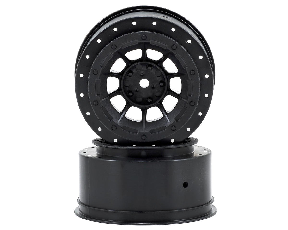 JConcepts 12mm Hex Hazard Short Course Wheels (Black) (2) (JCO3351B)