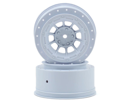 JConcepts 12mm Hex Hazard Short Course Wheels (White) (2) (JCO3351W)