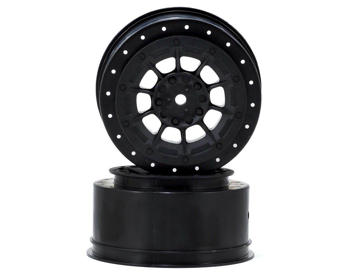 JConcepts 12mm Hex Hazard Short Course Wheels (Black) (2) (TEN-SCTE) (JCO3352B)