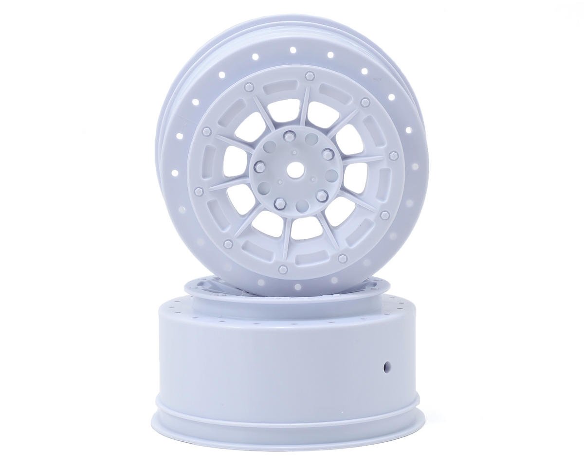 JConcepts 12mm Hex Hazard Short Course Wheels (White) (2) (TEN-SCTE) (JCO3352W)