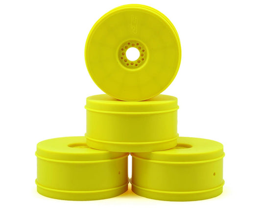 JConcepts 83mm Bullet 1/8th Buggy Wheel (4) (Yellow) (JCO3357Y)