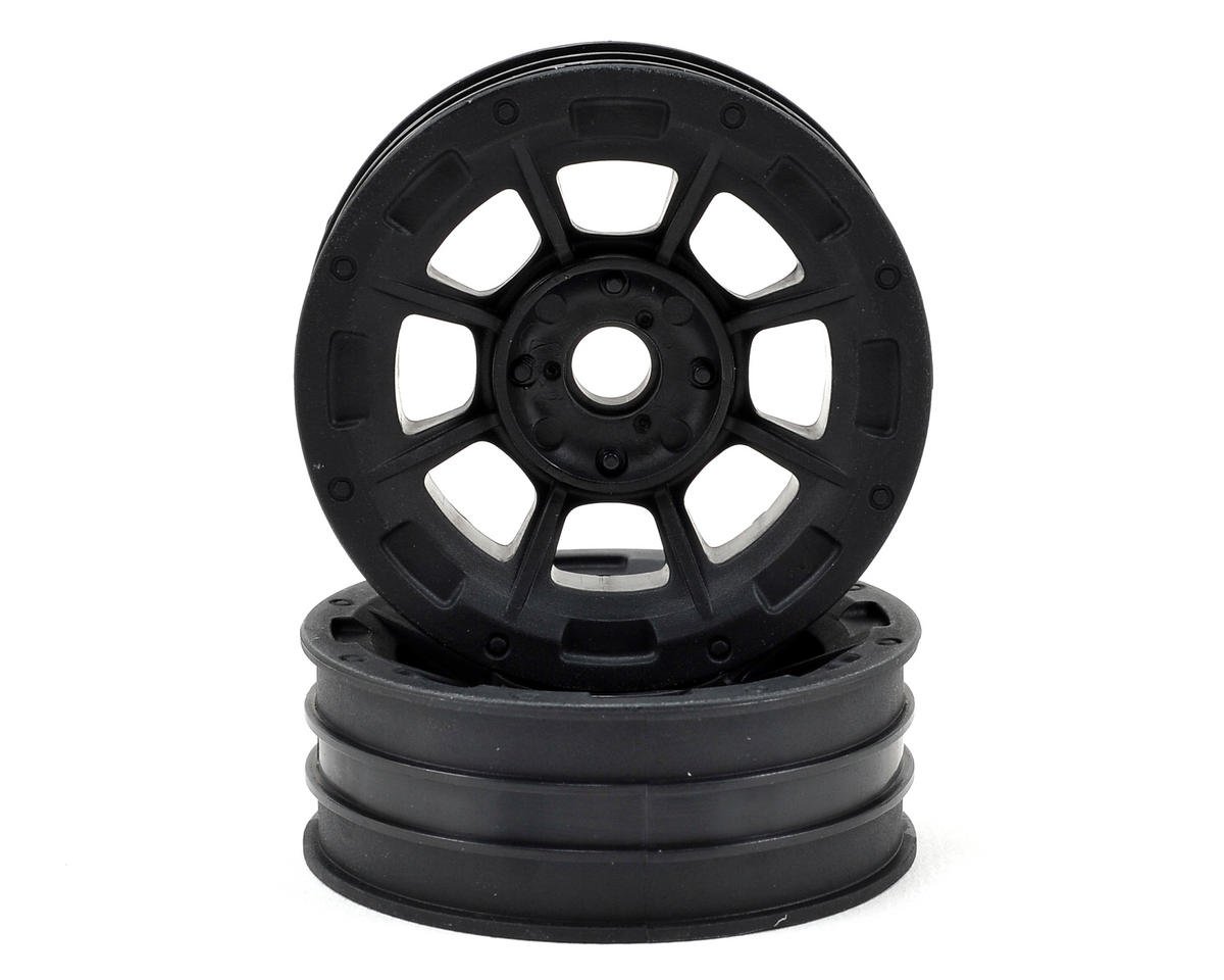 JConcepts Hazard 1.9" RC10 Front Wheel (Black) (2) (JCO3358B)