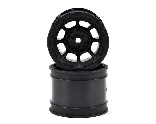 JConcepts Hazard 1.7" RC10 Rear Wheel (Black) (2) (JCO3359B)