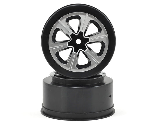 JConcepts 12mm Hex Hustle Short Course Wheels (Black) (2) (JCO3371B)