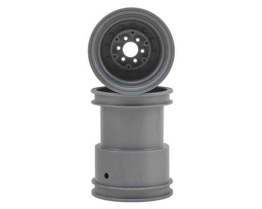 JConcepts Tribute 2.6x3.6" Monster Truck Wheel (Silver) (2) (JCO3377S)
