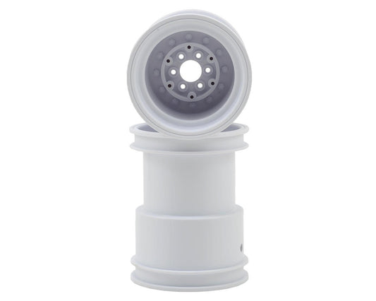 JConcepts Tribute 2.6 x 3.6" Monster Truck Wheel (White) (2) (JCO3377W)