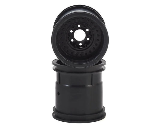 JConcepts 12mm Hex Midwest 2.2" Monster Truck Wheel (2) (Black) (JCO3380B)